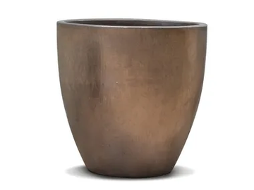 MOSTER BRONZE - Handmade terracotta garden vase by PAOLELLI GARDEN - view 2